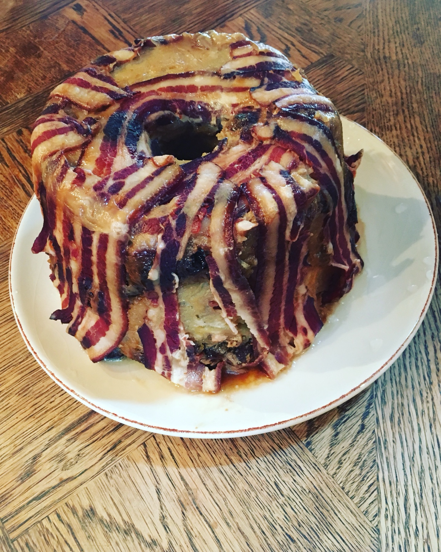 A homemade cake with berries